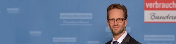 Klaus Müller, Vorstand des Verbraucherzentrale Bundesverbands. Foto: Gert Baumbach - vzbv Klaus Müller, Vorstand des Verbraucherzentrale Bundesverbands. Foto: Gert Baumbach - vzbv