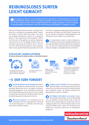 Internetversorgung | Faktenblatt des vzbv | Januar 2021