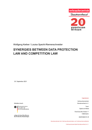 Synergies between Data protection law and competition law