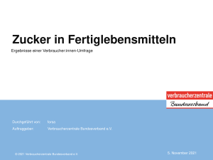 Verbraucher:innen ist ein gesundes Lebensmittelangebot wichtig | Infografiken des vzbv | November 2021