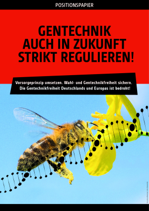 Gentechnik auch in Zukunft strikt regulieren