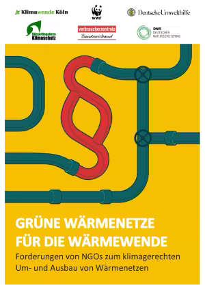 Forderungen von NGOs zum klimagerechten Um- und Ausbau von Wärmenetzen