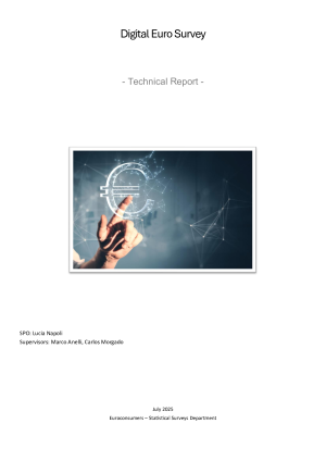 Digital Euro Survey - Technical Report