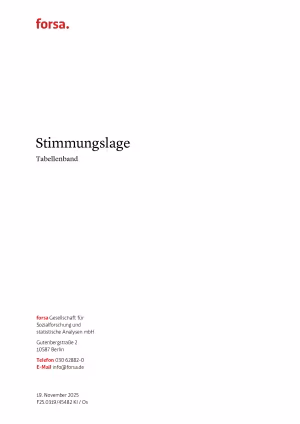 Tabellenband | Lebensmittelpreise & Ausblick 2026