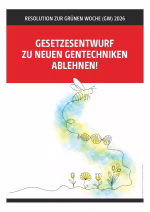 Resolution zur Neuen Gentechnik
