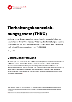 Tierhaltungskennzeichnungsgesetz (THKG)