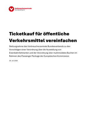 Ticketkauf für öffentliche Verkehrsmittel vereinfachen