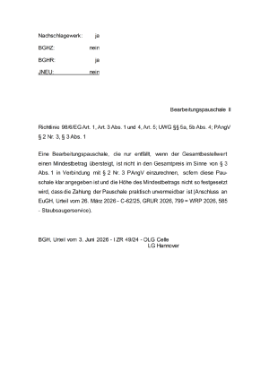 Urteil des Bundesgerichtshofs vom 03.06.2026 | I ZR 49/24