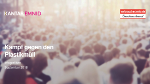 Ergebnisse und Infografiken zur Umfrage von KANTAR EMNID | September 2018