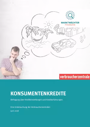 Untersuchung: Konsumentenkredite - Befragung über Krediteinstellungen und Krediterfahrungen