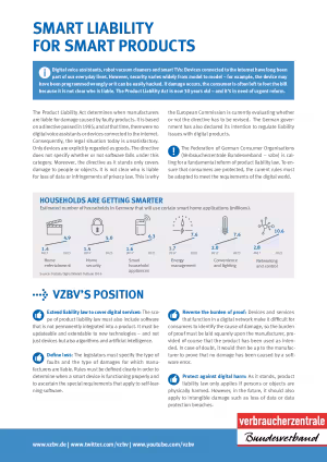 Smart liability for smart products