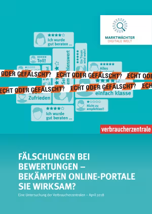 Fälschungen bei Bewertungen I Bericht I April 2018