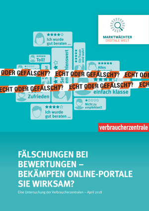 Fälschungen bei Bewertungen I Bericht I April 2018
