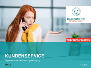 Infografik "Der ideale Kundenservice aus Verbrauchersicht" 