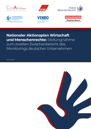 Nationaler Aktionsplan Wirtschaft und Menschenrechte | Stellungnahme des vzbv | März 2020