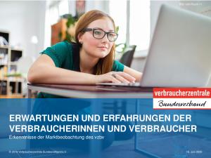 IT-Sicherheit: Erwartungen und Erfahrungen der Verbraucherinnen und Verbraucher - Erkenntnisse der Marktbeobachtung des vzbv