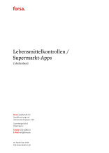 Tabellenband Lebensmittelkontrollen