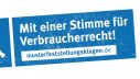 MIt einer Stimme für Verbraucherrecht: musterfeststellungsklagen.de