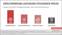 Infografik: Einschränkung aufgrund steigender Preise