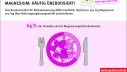 Infografik: Nahrungsergänzungsmittel mit Magnesium - häufig überdosiert! | September 2016