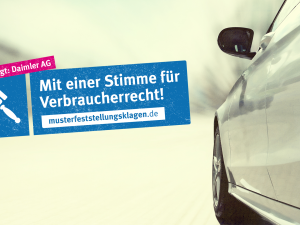 Musterfeststellungsklage gegen Daimler im Abgasskandal