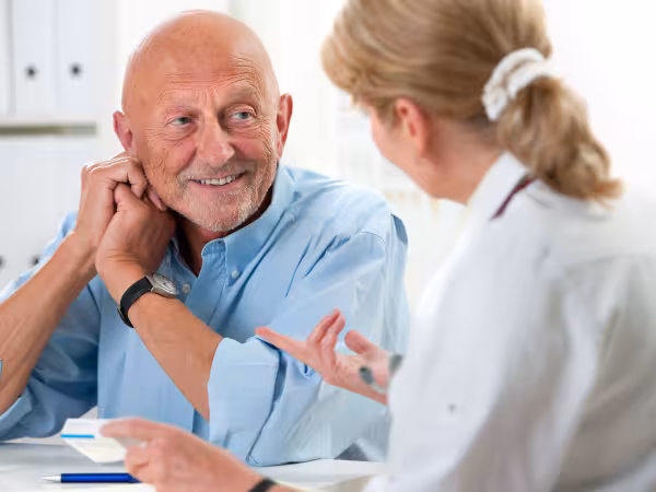 Patient wird beraten