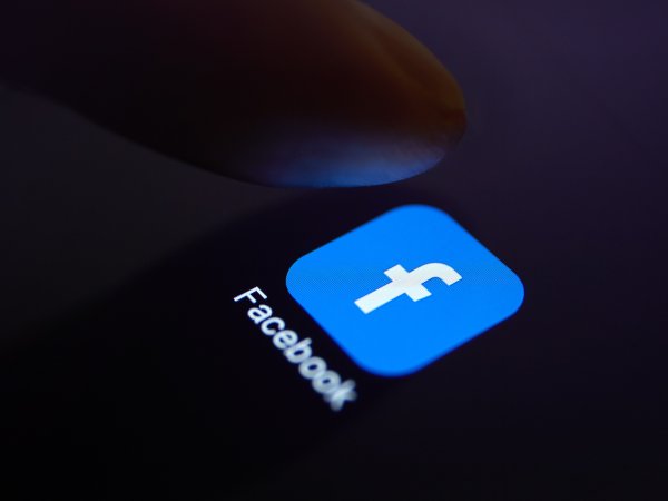 Facebook-Logo Originalfoto