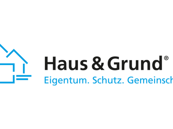 Zu sehen ist das Logo des Mitgliedverbandes Haus und Grund Deutschland