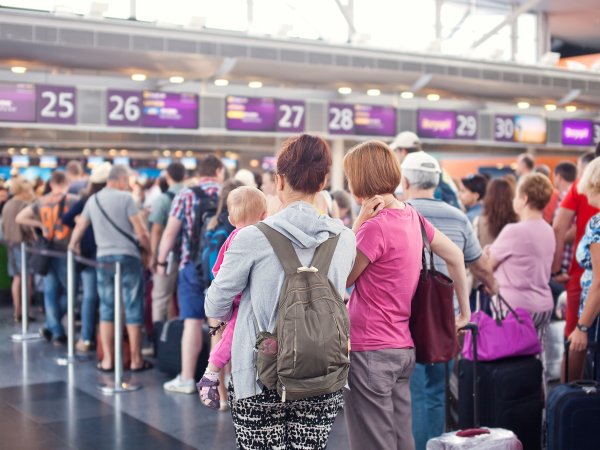 Chaos am Flughafen
