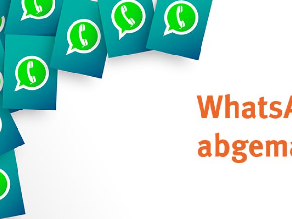 WhatsApp abgemahnt