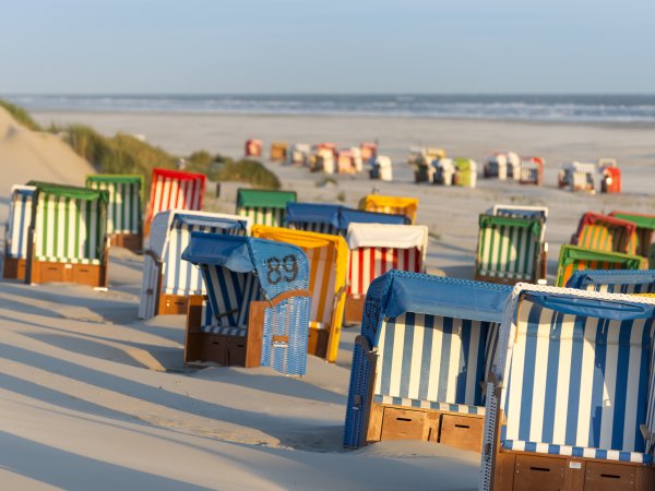 Urlaub, Strandkoerbe