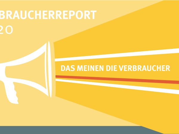 Key Visual Verbraucherreport 2020 vzbv