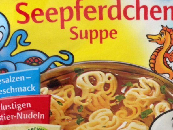 Seepferdchen Suppe