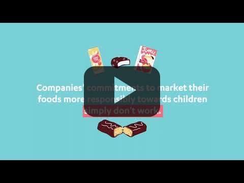 Food marketing to children needs rules with teeth! | BEUC - The European Consumer Organisation