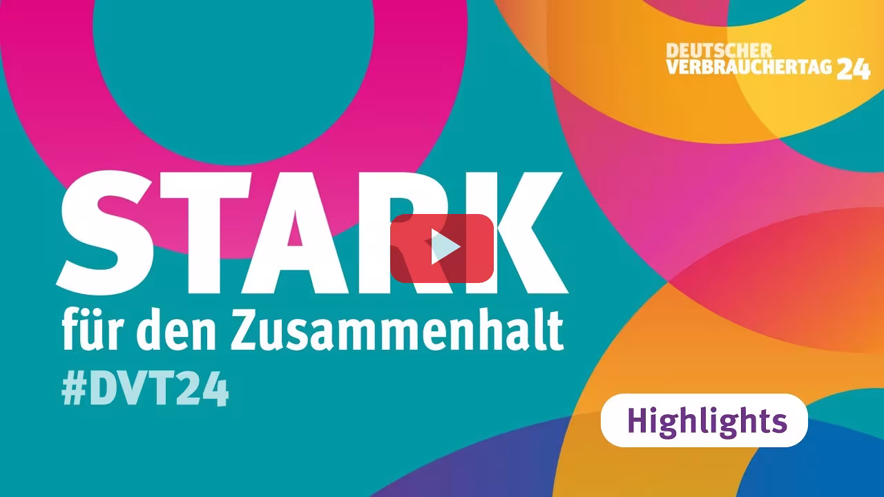 Highlights des Deutschen Verbrauchertags 2024