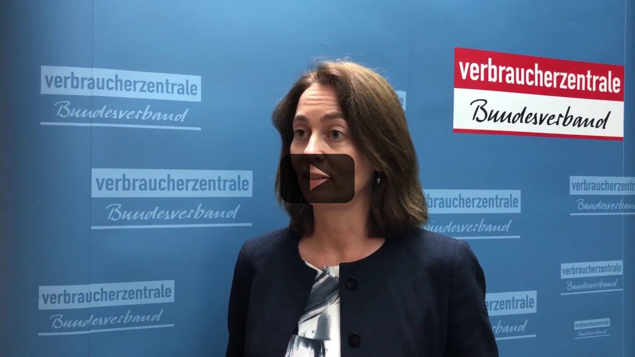 Bundesverbraucherministerin Katarina Barley zur Musterfeststellungsklage Bundesverbraucherministerin Katarina Barley zur Musterfeststellungsklage